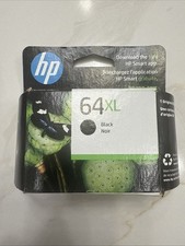 HP 64XL Cartridge Brand New Black Ink 01/2024  in USA picture