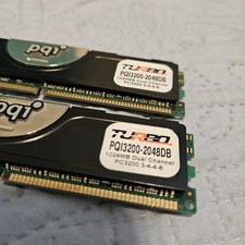 PQI 2GB DDR PC‑3200 DDR‑400 184‑Pin DIMM | PQI3200‑2048DB | Retro DDR1 picture