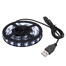 Kaito Denshi USB LED Strip Light 50cm 5V Waterproof Cuttable White Japan Import picture