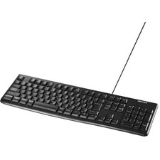 BUFFALO USB Wired Standard Full Keyboard Japanese JIS Layout BSKBU100BK Black picture