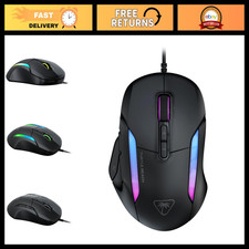 Ergonomic Wired RGB Gaming Mouse for PC - High Precision, Comfortable Grip picture