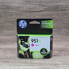 HP 951XL Magenta High Capacity OEM Ink Cartridge (Expired 05/2014) Box Damaged picture