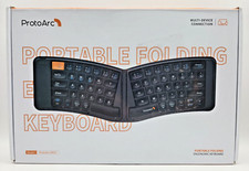 ProtoArc Portable Folding Ergonomic Keyboard XK03 Bluetooth Wireless Black picture
