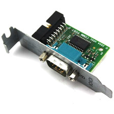 HP 628646-001 Full Height Serial Port with 611901-001 Cable picture