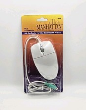 PS/2 Scroll Mouse Manhattan Model 165266 Brand New Sealed Vintage picture