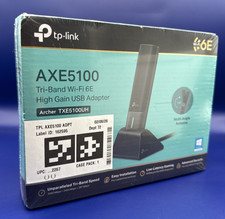 TP-Link AXE5100 Tri-Band Wi-Fi 6E High Gain USB Adapter Archer TXE5100UH picture