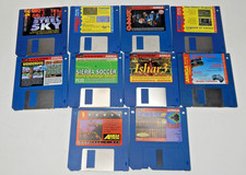 Lot of 10 AMIGA Floppy Disk Games - UNTESTED LOT 2 picture