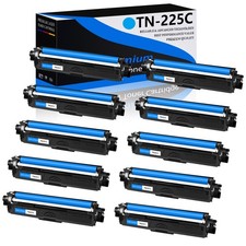 10PK TN225 Cyan Toner Cartridge for Brother MFC-9130CW MFC-9330CDW 9340CDW Hi-Y picture