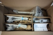 Humanscale MFlex M2.1 Dual Monitor Arm Silver/Grey, 2 Slider 12in post Open Box picture