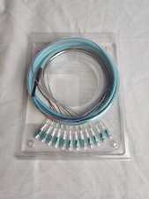 Wirewerks LC/PC Pigtail Multimode OM3 OFNR 12 Fiber 900um 24
