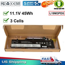 L19M3PD5 L19C3PD5 L19D3PD5 Battery For Lenovo ThinkPad E14 E15 Gen 2 20T6 45Wh picture