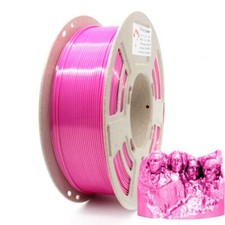 Silk PLA Pink Filament 1.75mm 3D Printer Filament 2.2 LBS Spool 3D Printing picture