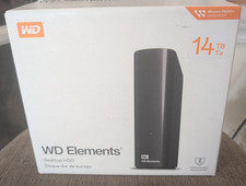 WD Elements 14TB External Hard Drive HDD Black USB 3.0 Desktop picture