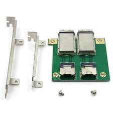 2-Port Internal SFF-8087 to External 8088 PCI Mini SAS Adapter SAS RAID picture