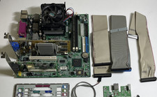 MSI/HP MS-6577 V2.1 Motherboard w/ P4 2.66 GHz & ASUS V8170MAGIC/64M Video Card picture