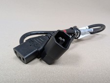 Oracle Sun 0000550 10A/250V 90° IEC 320 Sheet E 3' Power Cable 7015399 picture