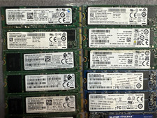Lot of 120 Mixed Brands 512GB TESTED WORKING 90-100% SATA M.2 2280 SSD picture