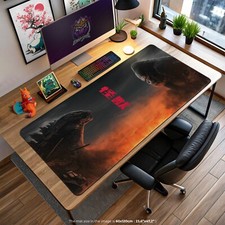 Godzilla vs. King Kong Mouse Pad - Epic Battle Desk Mat, Large Gaming Accessory picture