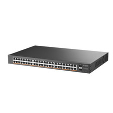 MokerLink 48 Port PoE Gigabit Switch with 2 Gigabit SFP - POE-G4802GS picture