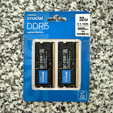 Crucial 32GB (2x16GB) DDR5 5600MHz Laptop Memory Kit Intel Core & AMD Ryzen 7000 picture