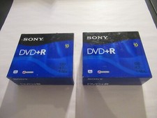 Sony DVD-R 120 Minute 20 Pack 4.7GB 1X-16X Blank Discs. New Sealed picture