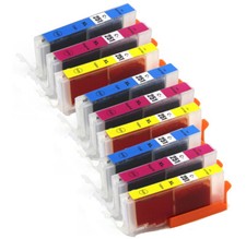 9P COLOR Printer Ink Tank with chip for CLI-251 Canon MG6620 MX922 iX6820 iP7220 picture