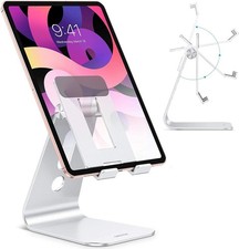 OMOTON Adjustable Tablet Stand for Desk, Upgraded Longer Arms for Greater Stabil picture