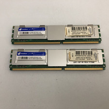 GeeDom 1GB ( 2X512MB) PC2-5300 667MHz DDR2 Ram DDR26677ECCFB picture