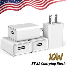 5 Volt 2 Amp AC-DC Power Wall Adapter Converter 5V 2A USB Port Wall Charger picture
