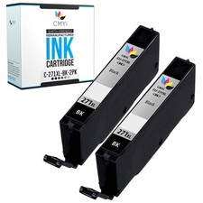 CMYi 2PK 271XL Black Ink Cartridge for Canon PIXMA MG7700 MG7720 TS5020 TS6020 picture