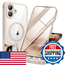 Miracase Magnetic for iPhone 16 Plus Case Full-Body Phone with Built-in Glass Sc picture