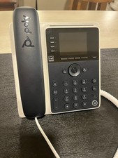 Poly Edge E220 Corded Desktop Business VoIP Phone - Never Used picture