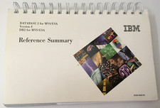 IBM  Reference Summary Database 2 for MVS/ESA Version 4 DB2 for MVS/ESA Vintage picture