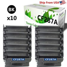 10PK 87A Toner Cartridge for Pro M501dn Enterprise MFP M527z M527f picture