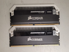 Corsair dominator platinum 32gb (2×16gb) 2666Mhz DDR4 gamming desktop ram used picture