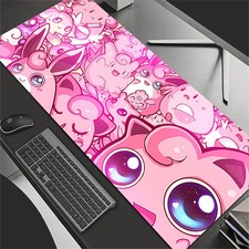 Large Gaming Mouse Pad Desk Mat Kawaii Anime Cute Anti Slip Rubber Keyboard XXL picture