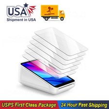 6PCS For Square Terminal Reader 9H Tempered Glass Protective Screen Protector picture