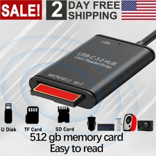 3 in 1 Type C USB OTG Adapter SD/TF Card Reader For Samsung Android Phone picture