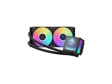 GAMDIAS CHIONE P5-240 Liquid CPU Cooler, 240mm AIO w/Customizable 3.4'' IPS LCD, picture
