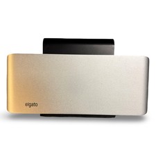 Elgato Thunderbolt 3 Dock Docking Station For Mac & PC Silver No Power Cord picture