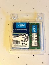 Crucial 16GB (2x8GB) DDR3L-1600 204-Pin SO-DIMM Laptop RAM CT2KIT102464BF160B picture