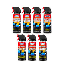 Homebright Electronics Duster 10 oz 7-Pack Compressed Gas Dust Remover picture