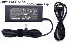 Genuine Delta 120W 19.5V 6.15A Charger Power Supply 5.5*2.5mm Tip AC Adapter picture