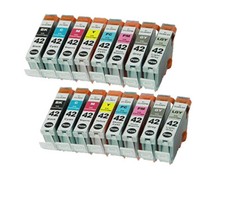 Print Ink Jet Cartridges Combo for CLI 42 CL42 Canon Pixma Pro-100 Photo Printer picture