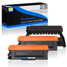 2x TN660 Toner +1x DR630 Drum for Brother MFC-L2700DW MFC-L2720DW MFC-L2740DW picture