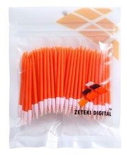 Zetek Spiral 100pcs Foam Tip Cleaning Swabs Sponge Stick for Inkjet Printer, picture