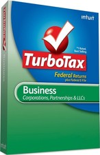 TurboTax Business 2010 S/C Corp Physical CD Win Full Updates | #1 Install Expert picture