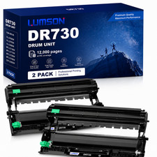 DR730 Drum Unit Replacement For DR-730 DCP-L2550DW HL-L2370DW 2-Black picture