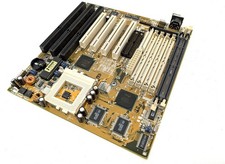 Untested Asus TXP4 Ver 1.02 Motherboard Socket Socket 7 Motherboard Retro ISA picture