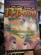 The Lost Mind of Dr. Brain by Sierra (PC/MAC CD) Manual Only Vintage picture